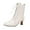 2White, variant on Mostsola Womens Ankle Boots Vintage Victorian Kitten Heels Sexy Dressy Lace up Short Booties