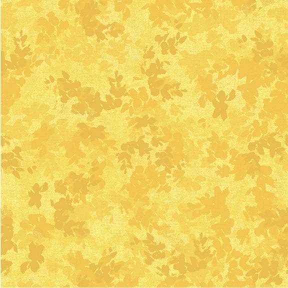 Blank Quilting Verona Abstract Texture Yellow Cotton Fabric By The Yard