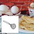 thumbnail image 2 of Practical Kitchen Push Spiral Manual Egg Beater Tool Portable Whisk for Milk Drink Coffee Shake Frother Mixer Foamer, 2 of 5