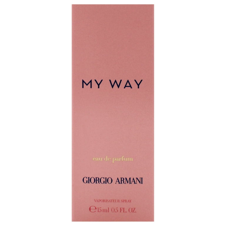 Giorgio Armani My Way, 0.5 oz EDP Spray, Floral Vanilla Jasmine