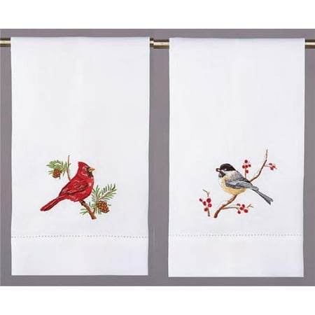 

Peking Handicraft 04SJM8575WC 14 x 22 in. Winter Cardinal Chickadee GT 2 Design Kitchen Towel Set of 10