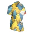 thumbnail image 3 of joogoo Doodle Parrot-7 Pattern Men's Cycling Jerseys Mountain Bike Short Sleeve Tops M, 3 of 7