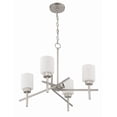 thumbnail image 6 of 54624-SN Craftmade Lighting Cadence - 4 Light Chandelier-Satin Nickel Finish    -Traditional Installation, 6 of 7