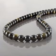thumbnail image 2 of K-KED Natural Golden Obsidian 6mm Round Beads 16-28" Chain Handmade Necklace For Women-28 in, 2 of 6
