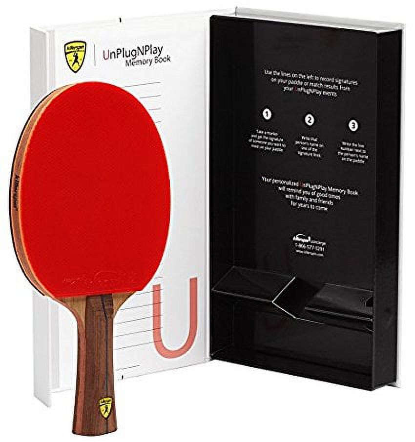 Killerspin JET800 SPEED N1 Advanced Level Table Tennis Paddle, Red - image 3 of 9