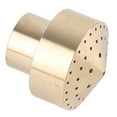 thumbnail image 4 of Brass Garden Water Fountain Nozzle - 1/2" Column, Fireworks Design, 4 of 15