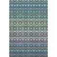 thumbnail image 2 of Addison Rugs Mayfield Premium Machine Washable Transitional Stripes Teal Rectangle Rug, 10' x 14', 2 of 9