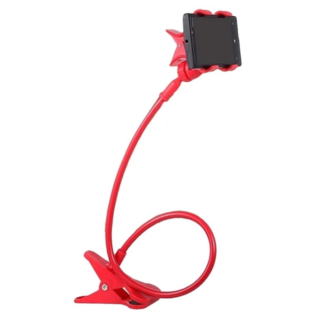 Tholdsy Soporte para teléfono Brazo flexible Soporte giratorio ajustable para escritorio Dormitorio Soporte para teléfono inteligente con Teléfono y Comunicación