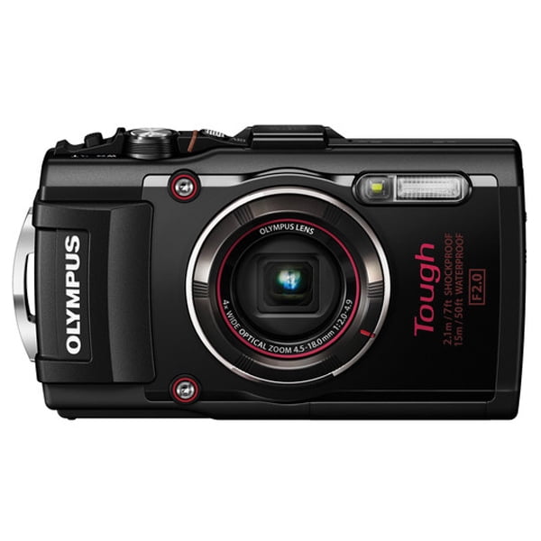 New Olympus Stylus Tough TG4 16MP Waterproof Digital Camera (Black