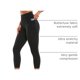 thumbnail image 4 of Pantalones CRZ YOGA Butterluxe Capri de Yoga de Cintura Alta 58 cm, 4 of 5