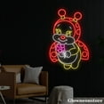 thumbnail image 2 of Glowneon Cartoon Ladybug Neon Sign, Cute Ladybug Led Sign, Animal Led Light, Nursery Decor, 2 of 5