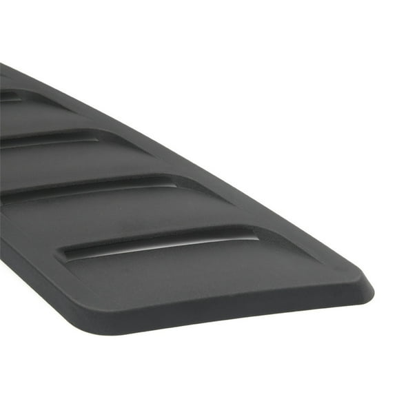 Zyutaosan 2Pcs Black Abs Car Front Air Intake Scoop Bonnet Hood Vent 50.5X17Cm Universal