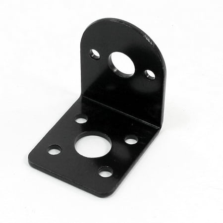 Dc Servo Drive - Black L Shaped DC Servo Motor Mount Holder Bracket for RC Toys