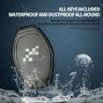 thumbnail image 5 of Zinc alloy Car Key Package Accessories For Xpeng Xiaopeng A 4-button key case G3 Intelligent Full Package Car Key Set, 5 of 26