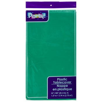 Pack Of 4 Disposable Green Plastic Tablecloths Table Covers 54 X Pack Of 4 Disposable Green Plastic Tablecloths Table Covers 54 X 108 Inches