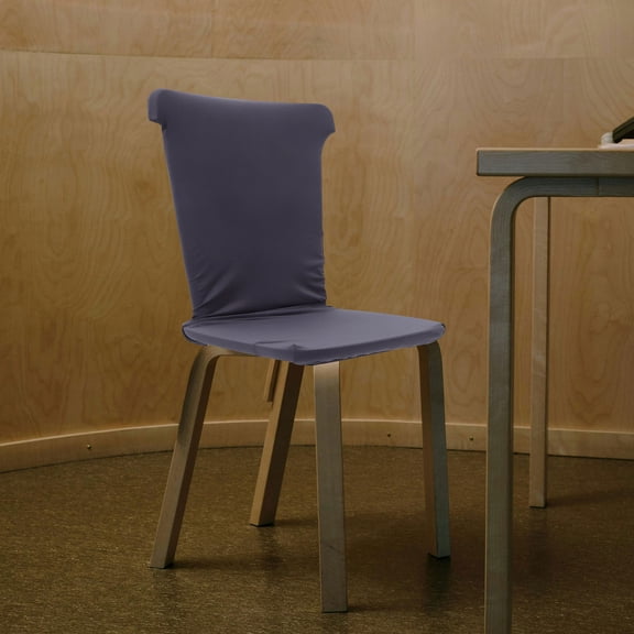 RENACLIPY Grey Stretchable Elastic Dining Chair Cover Protector for Home, Restaurant, Kitchen and Office Chairs