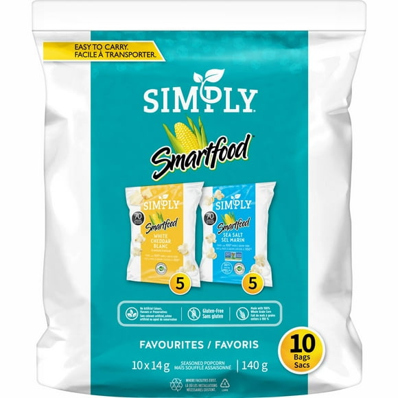 Smartfood Simply Sea Salt, 140 GM
