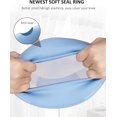 thumbnail image 2 of Housse de Genou Imperméable pour Douche Adulte après Chirurgie, Housse de Douche Imperméable pour Remplacement de Genou Blessure Brûlures Cassées, Douce Extensible Réutilisable, 2 of 5