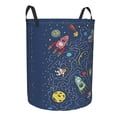 thumbnail image 2 of Laundry Basket Organizer Collapsible -Cat Space Astronaut Dirty Clothes Hamper for Bathroom Kids Girls Boys Laundry Hamper Medium, 2 of 8