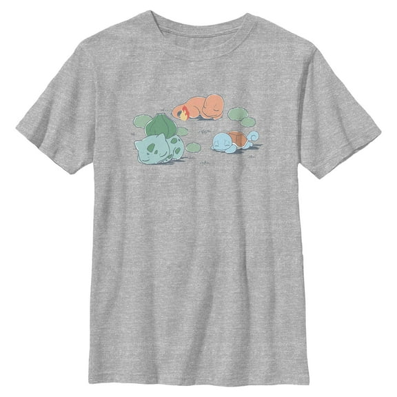 Boy's Pokemon Sleepy Trio  Graphic T-Shirt