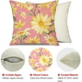 thumbnail image 2 of 1PC Pillow Cover 18x18 Inch, Watercolor Daisy Throw Pillow Covers, Hello Sunshine Summer Outdoor Decor Cushion Case Decoration for Home Couch Chair Sofa, 2 of 6