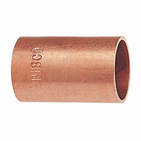 Nibco Coupling,Wrot Copper,5/8" Tube,CxC 601 5/8