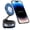 Black, variant on LRSE Car Phone Holder, Vacuum Adsorption Magnetic Car Mount for Phone, 360° Rotatable and Foldable, for for iPhone 17/16/15/14/13/12 Pro/Pro Max, Black