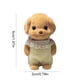 thumbnail image 5 of Muñeco Perro Esponjoso Colgantes Cachorro Peluche Mano Y Pierna Móviles para Bebés, 5 of 9