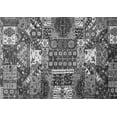 thumbnail image 1 of Ahgly Company Indoor Rectangle Southwestern Gray Country Area Rugs, 2' x 4', 1 of 4
