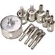 thumbnail image 4 of Surface Milling Cutter 10pcs Diamond Drill Bit Set 8mm50mm Diamond Glass Tool Fiber Ceramic Tile Hole Opener Electric Drill Tool Accessories, 4 of 5