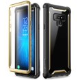 thumbnail image 1 of YOYO Ares Designed for Galaxy Note 9 Case, Full-Body Rugged Clear Bumper Case with Built-in Screen Protector for Galaxy Note 9 2018 Release, Black/Gold, 1 of 7