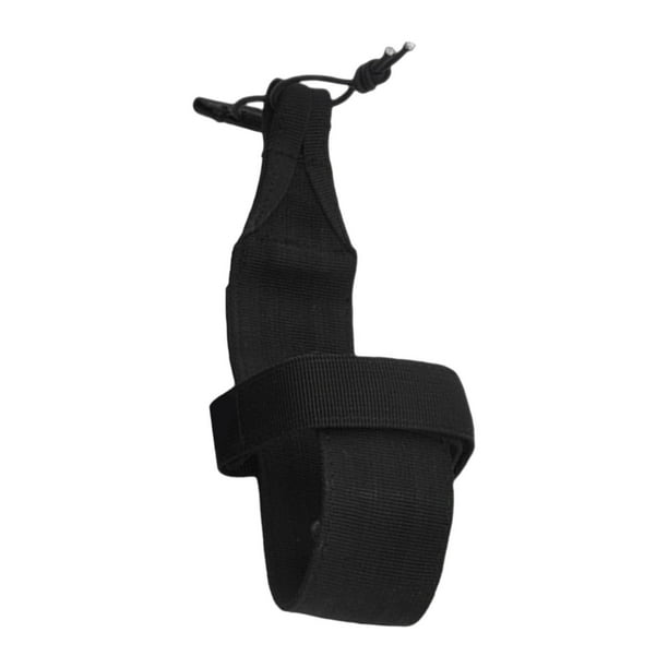 Bolsa portavasos de agua Accesorio portátil Portabotellas ligero para bebidas Negro