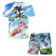 thumbnail image 3 of Nueva camiseta de Super Sonic para niños y niñas, traje con estampado de Sonic de Harajuku, camiseta + pantalones cortos, estilo callejero de moda, mangas cortas para niños, 3 of 5