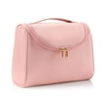thumbnail image 1 of fastboy Large Capacity Cosmetic Storage Bag - Store All Makeup In One Place Choose Multiple Colors across pattern pink 1Set, 1 of 6