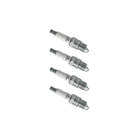 NGK V-Power Spark Plug BKR5EYA (4 Pack) for TOYOTA TACOMA DLX 1995-2002 (Tacoma Spark Plugs Best)