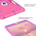 thumbnail image 2 of BENTOBEN Case for iPad 9th/ 8th/ 7th Gen 10.2" with Kickstand, 3 in 1 Heavy Duty Rugged Shockproof Protective Cover with Pen Holder, Compatible with iPad 2021/2020/2019 10.2" Model, 2 of 8