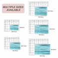 thumbnail image 6 of Teal Ombre Outdoor Rug for Patio/Deck/Porch, Non-Slip Large Area Rug 5 x 7 Ft, Vintage Shabby Turquoise Abstract Art Indoor Outdoor Rugs Washable Area Rugs, Reversible Camping Rug Carpet Runner, 6 of 8