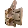thumbnail image 3 of Soporte para herramientas Zeluga, piel de sillín, 3 bolsillos, electricistas, 3 of 5