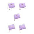 thumbnail image 2 of Qarigey Monedero compacto y versátil para una organización sin esfuerzo Cartera Tarjetero Carteras pequeñas Monedero morado Type2 NO2, 2 of 6