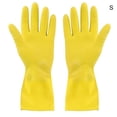 thumbnail image 1 of Cleaning Glove, Household Dish-Washing Washing Clothes Rubber Gloves Latex Waterproof Housework Gloves, 1 of 11