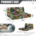 thumbnail image 7 of Uorisanigo RV Dinette Cushion Covers Washable Hawaiian Flower Leaves Camper Cushion Cover Booth Seats Easy Installation Camper Cushions Cover for RV Campers Car Bench, 7 of 7