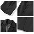 thumbnail image 5 of LIUJUNSHOP Men's Dress Jacket Blazer Men's Autumn Winter Loose Fit Casual Suit Jacket Coat Top Piece Outerwear, 5 of 5