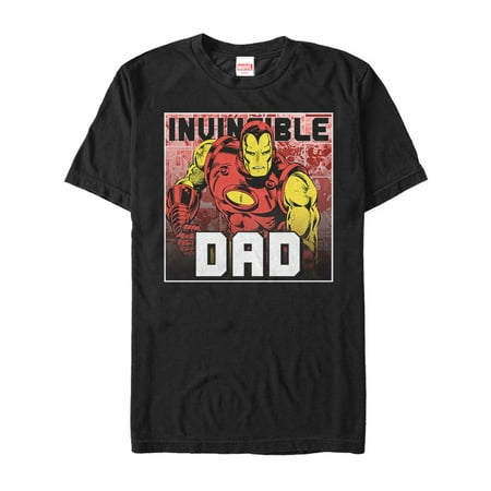 Marvel Father's Day Iron Man Invincible Comic Mens Graphic T