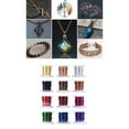 YIGZYCN Multipurpose Soft Brass Wire 12 Gauge Assorted Color for