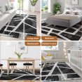 thumbnail image 6 of Washable Area Rugs 8x10 ft, Non-Slip Large Soft Vintage Carpet for Living Room Bedroom, Retro Floral Rug for Indoor Floor, Pet-Friendly Low Pile Accent Rug, 6 of 8