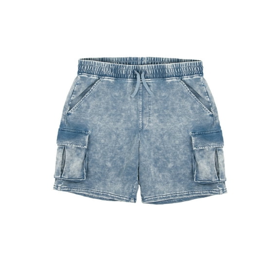 Wonder Nation Boys Cargo Denim Shorts, Sizes 4-18