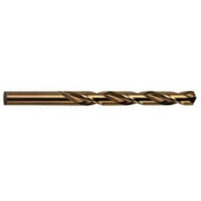 1/4" Cobalt Heavy Duty Jobber Length Drill Bit, Drill America, D/ACO1/4, Pack Of 12