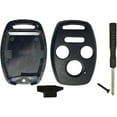 thumbnail image 1 of XINQIHANG 1pc Replacement Key Fob Shell Case Fit for Honda 2008-2012 Accord 2006-2013 Civic EX 2009-2015 Pilot 4 Buttons Keyless Entry Remote Car Key Fob Cover Housing Casing, 1 of 7