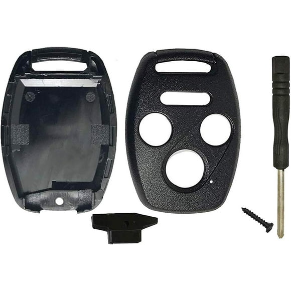 XINQIHANG 1pc Replacement Key Fob Shell Case Fit for Honda 2008-2012 Accord 2006-2013 Civic EX 2009-2015 Pilot 4 Buttons Keyless Entry Remote Car Key Fob Cover Housing Casing