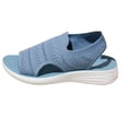 thumbnail image 5 of Women Sandals Mesh Platform Sandals Elastic Soft Sole Shoes Lightweight Casual Footwear Breathable For All Summer Occasions ,Us Size:9.5, 5 of 5